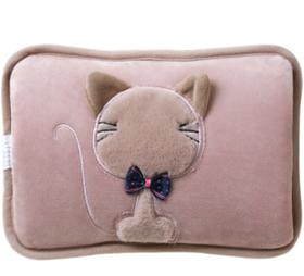 康佳暖手宝充电取暖器 热水袋 暖手袋 暖宝宝 暖水袋 充电防爆多功能 加绒电暖器KH-SL03魅力藕