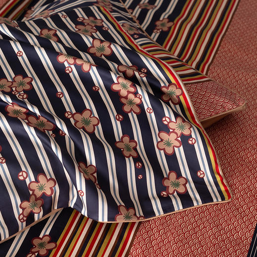 KGD-012 Kshinzo贡缎印花四件套 商品图3