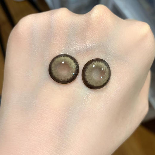 【大直径】WINNI-猫眼琥珀-14.5mm【半年抛 0-1000度 含525/575】 商品图1