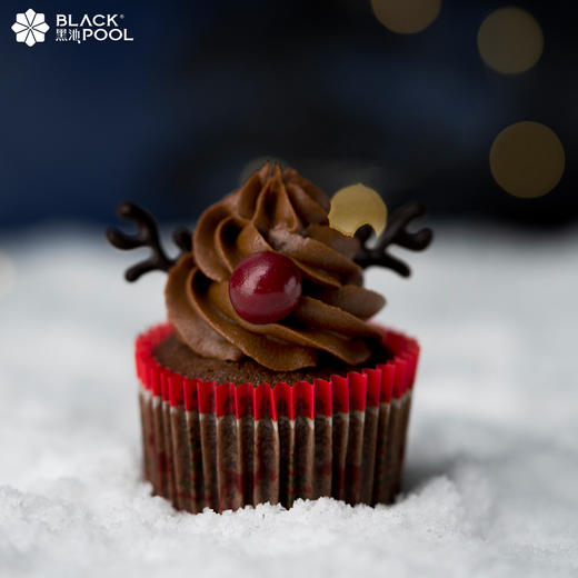 （兑换专用）【圣诞限定纸杯蛋糕·cupcake】初雪和圣诞树，麋鹿和小雪人 点亮圣诞的童话绮梦 商品图6