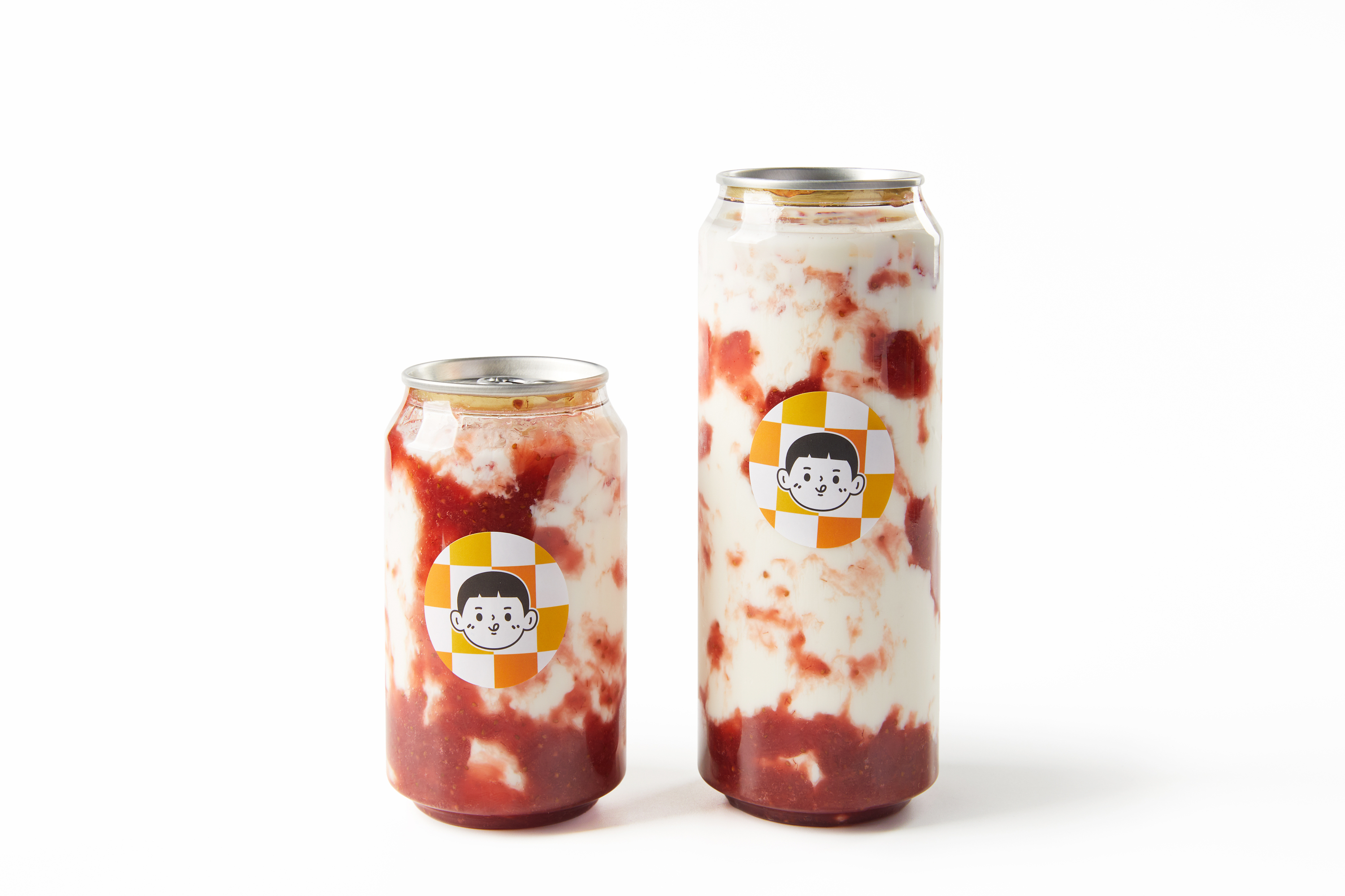 饮品 草莓牛乳 【外带瓶装】