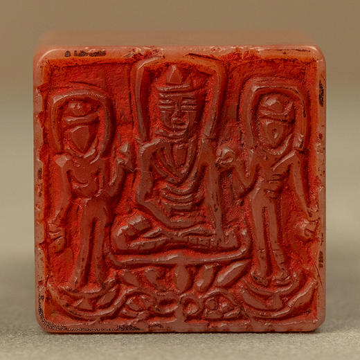 弘一款寿山石佛像印章 商品图3