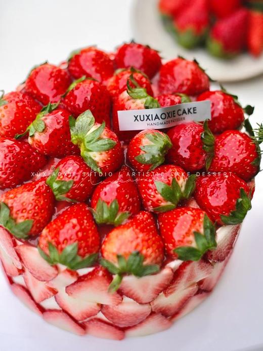 【草莓屋】草莓红丝绒蛋糕 商品图9