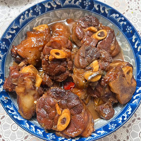 『内蒙羔羊金钱腱』细腻弹嫩，奶香不膻，肉嫩不柴，精选6个月龄羔羊前腿肉