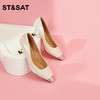 星期六优雅拼色细一脚蹬通勤高跟单鞋SS33111168 商品缩略图2