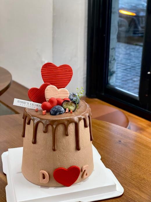 爱心巧克力蛋糕 商品图0