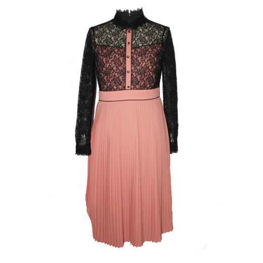 【伯妮斯茵】171S161--粉色连衣裙--阿玛尔纳艺术--《神圣的艺术古埃及》 商品图1