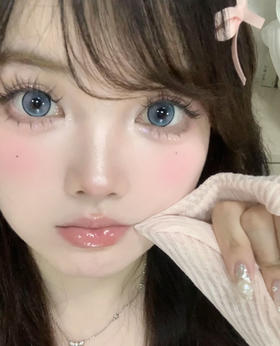 ocean girl 日抛 O-21  洋娃娃蓝 直径14.4mm着色13.9mm