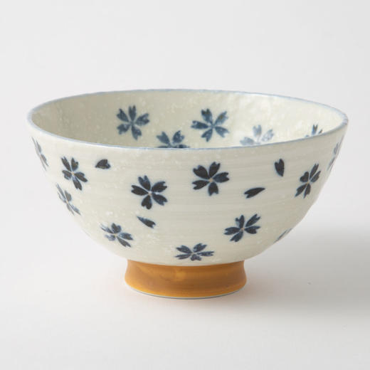 日本制 漫天樱美浓烧 蓝色 大饭碗/特大饭碗 商品图1