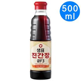 膳府红烧酱油金F3 500ml샘표 조림 진간장 금F3