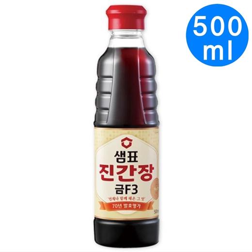 膳府红烧酱油金F3 500ml샘표 조림 진간장 금F3 商品图0
