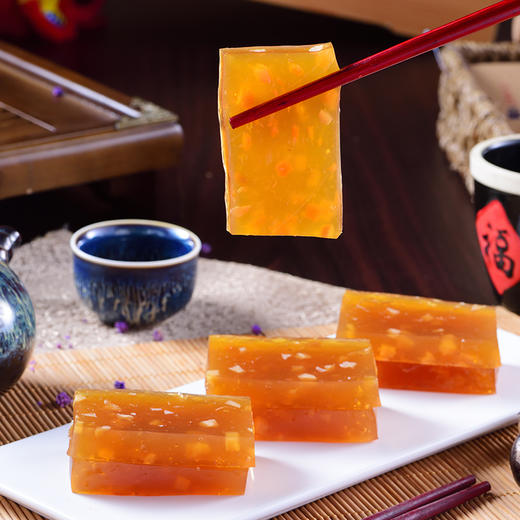 马蹄糕600g 晶莹透亮Q爽弹牙，大颗马蹄果肉， 甘甜味美。滑，爽，韧，味极香甜，入口即化 商品图3