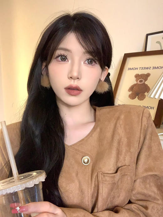 【大直径】WINNI-猫眼琥珀-14.5mm【半年抛 0-1000度 含525/575】 商品图12