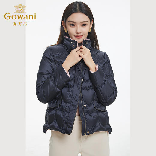 乔万尼羽绒服女冬季新款立领短款ET4T997 商品图1