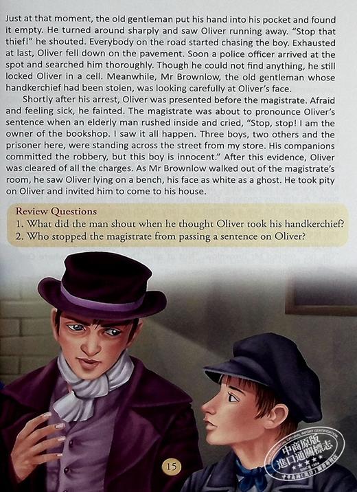 【中商原版】全球经典分级读物C1级-雾都孤儿 CAE水平 Global Classics Graded Reader Level C1 Oliver Twist 英文原版进口 商品图5