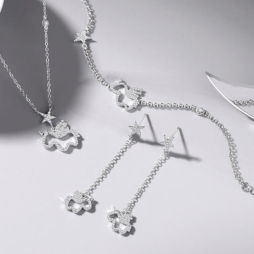 【星光独角兽】S925银项链【JHY-N001149B】 商品图3