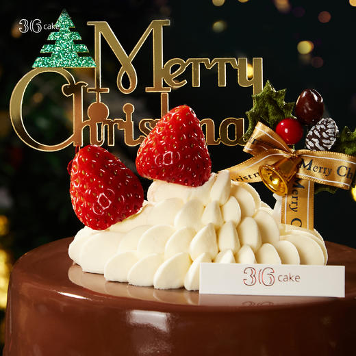 【圣诞季】圣诞伯爵黑巧慕斯，可选1.5磅 商品图1