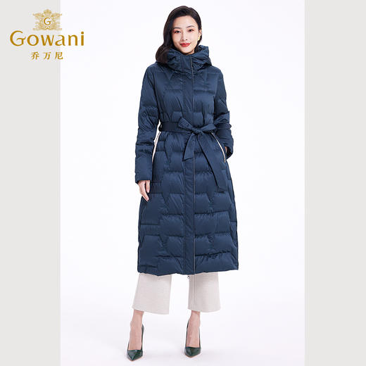 乔万尼羽绒服女冬季新款中长款收腰ET4T991 商品图4
