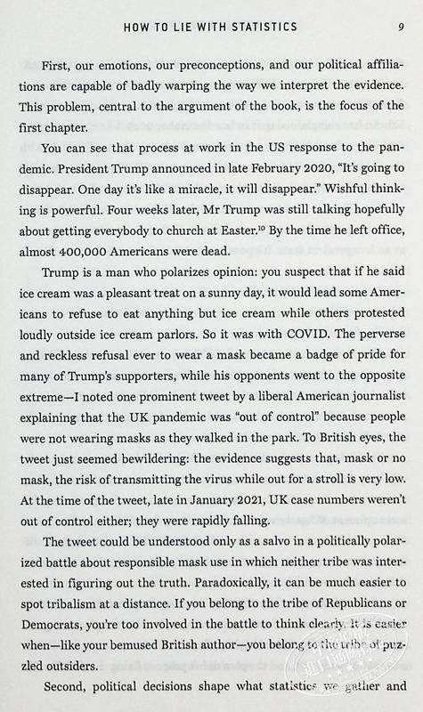 【中商原版】数据侦探 统计数据的十个简单规则 英文原版 The Data Detective Ten Easy Rules Statistics Tim Harford 商品图7