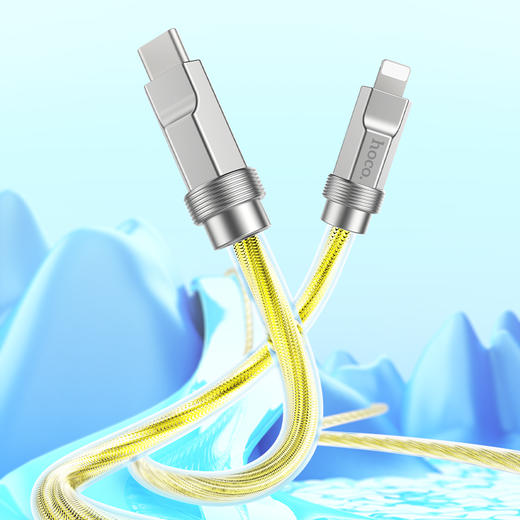 浩酷（hoco.）CX7 iP 锌合金硅胶数据线CX7 商品图0