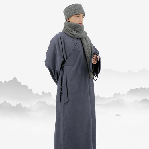 普兴汇经·毛呢加绒长褂 商品图6