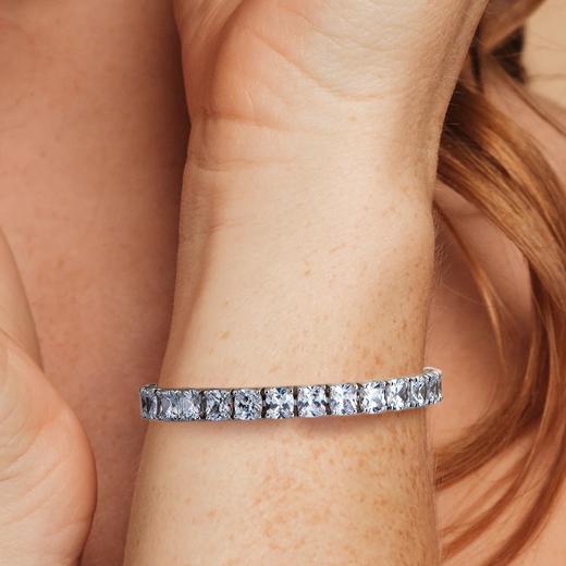 北京仓｜CZ by KJL-Cushion Cut 34CTTW-枕形 网球 手链［美国设计师］ 商品图2