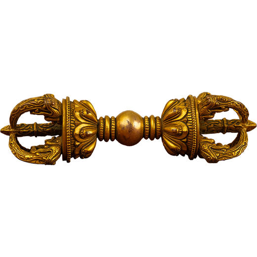 清 铜鎏金金刚杵 商品图5