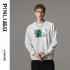 PINLI品立秋冬新款字母印花套头卫衣潮男休闲上衣BG233109042 商品缩略图0