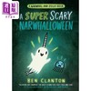 预售 【中商原版】桥梁漫画 独角鲸和水母8 独角鲸的万圣节 A Super Scary Narwhalloween 英文原版进口 图像小说 漫画故事4-7岁 商品缩略图0