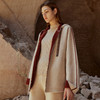 【高织撞色连帽外套】羊绒世家秋冬新品女士纯羊绒女士针织保暖外套 商品缩略图1
