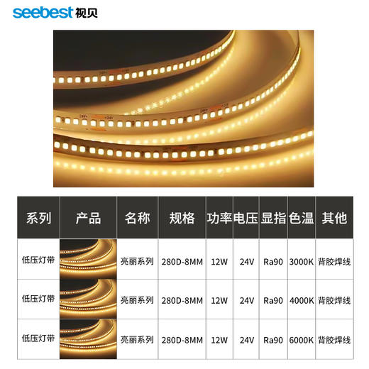 亮丽系列/280D灯带 商品图4