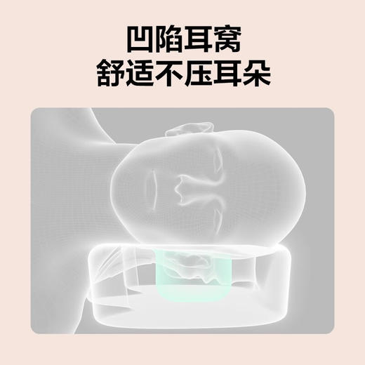 SKG颈椎枕护颈枕石墨烯远红外热敷反弓牵引拉伸肩颈部深睡眠专用枕头防压耳圣诞节送父母长辈礼物礼品 【送礼限定礼盒】颈椎热敷枕P1 商品图7
