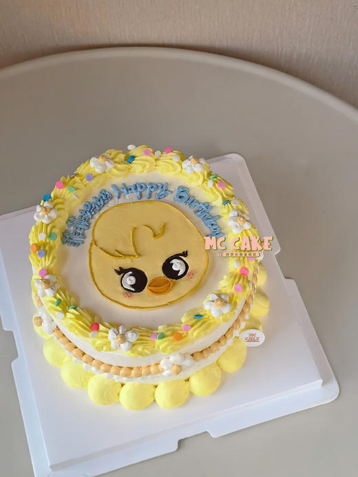 小鸡啵阿里手绘蛋糕 商品图0