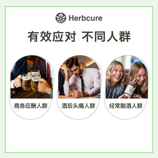 HerbalGuru解酒药醒酒胶囊酒前酒后职场应酬草本自然非药片3盒装 商品图3