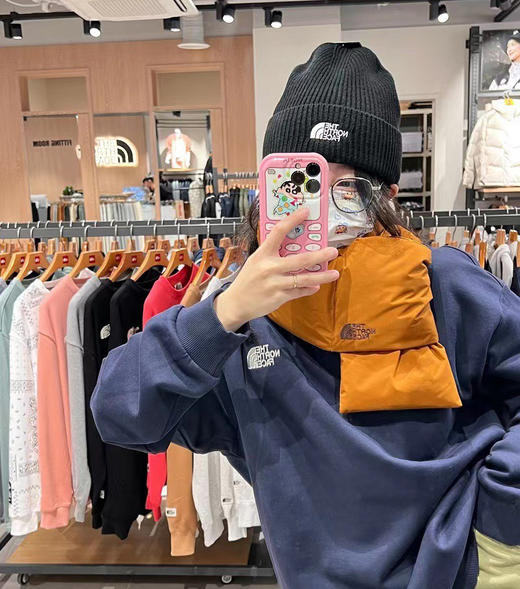 韩国订单正品北面羊羔毛tnf围巾围脖1131 商品图7