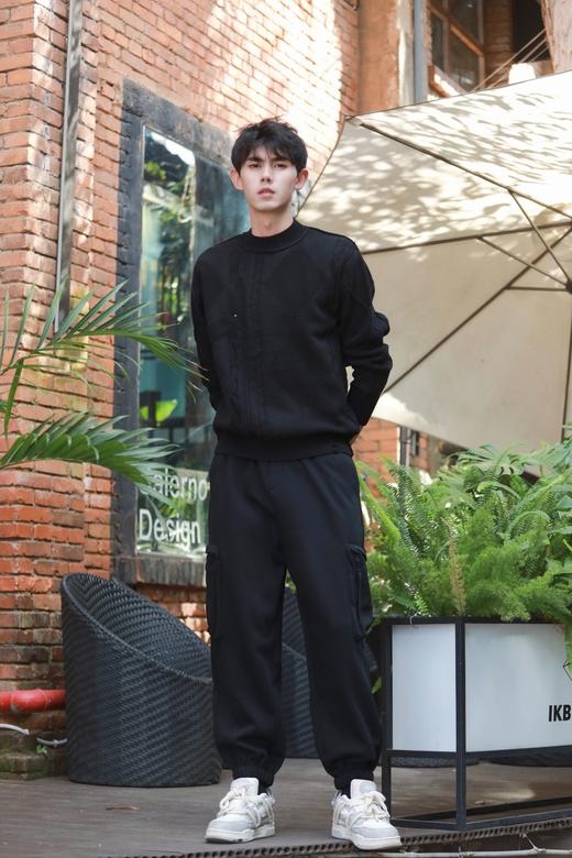 S333543166纯色套头针织衫 商品图3