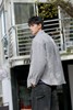 W342674376破洞复古阔版羽绒服 商品缩略图3