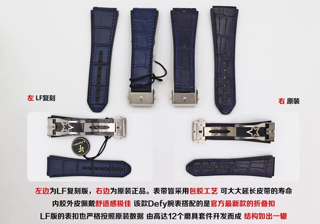 LF真力时镂空DEFY系列复刻手表真假对比评测