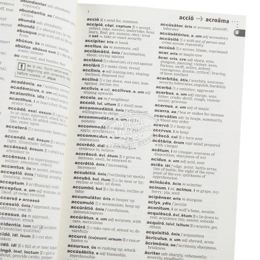 【中商原版】牛津袖珍拉丁语词典 Pocket Oxford Latin Dictionary 原版进口 拉丁语字典 教辅参考书词典工具书 牛津大学出版 商品图3