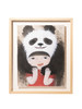 稀奇艺术 马玉签名限量版画《让我抱抱你-熊猫》艺术装饰画 商品缩略图0