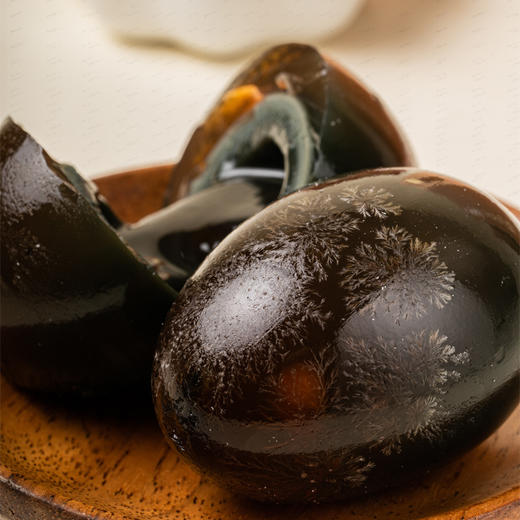 茶香松花蛋 |  可以空口吃的皮蛋 散养湖鸭蛋 个大饱满 Q弹软糯溏心 无铅工艺 恒温研制 配料干净 独立密封包装 皮蛋 商品图4