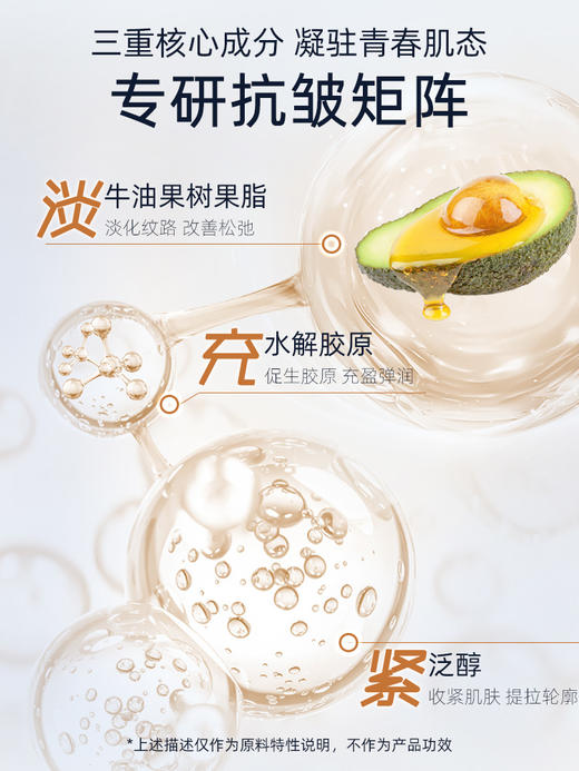 GIK牛油果柔润乳霜面膜舒缓清透肌肤柔软光滑 胶原抗皱乳霜面膜紧致护肤滋润保湿 商品图2