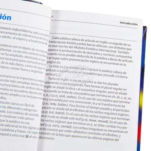 【中商原版】牛津西班牙语迷你词典 Oxford Spanish Mini Dictionary 原版进口 西班牙语字典 参考书词典工具书 牛津大学出版 商品图3