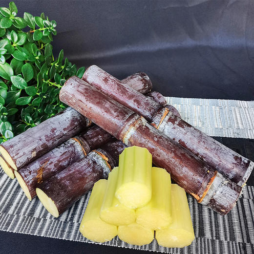 广西黑皮水晶甘蔗【水果甘蔗】 商品图3