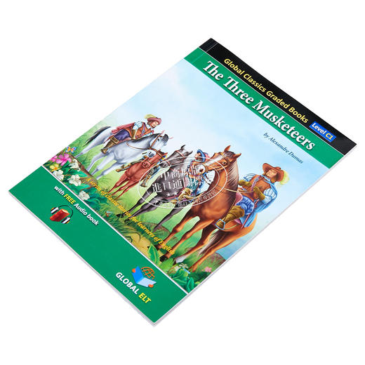 【中商原版】全球经典分级读物C1级-三个火枪手 CAE水平 Global Classics Graded Reader Level C1 The Three Musketeers 原版 商品图2