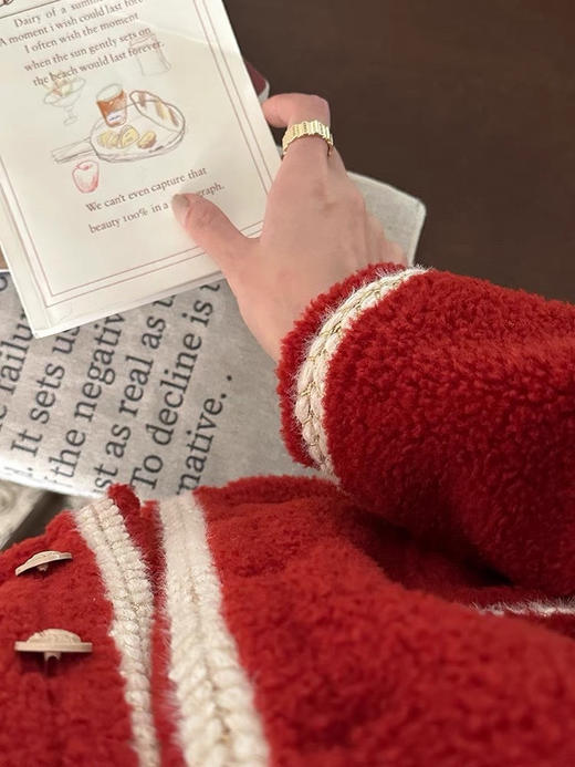 羊羔毛遇上小香外套 商品图5