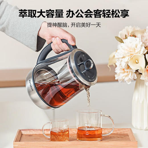 北鼎（Buydeem）养生壶中药壶煮灵芝虫草 304不锈钢 双盖煮茶器煮茶壶男士精煮萃取茶咖养生壶K176 商品图5