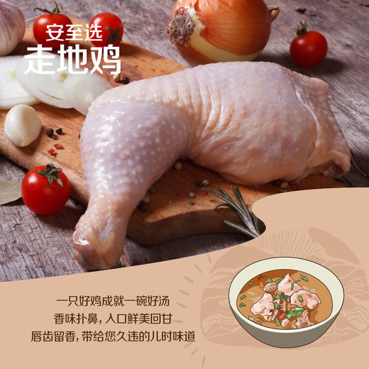 中粮安至选走地鸡（老母鸡）1000g 商品图2