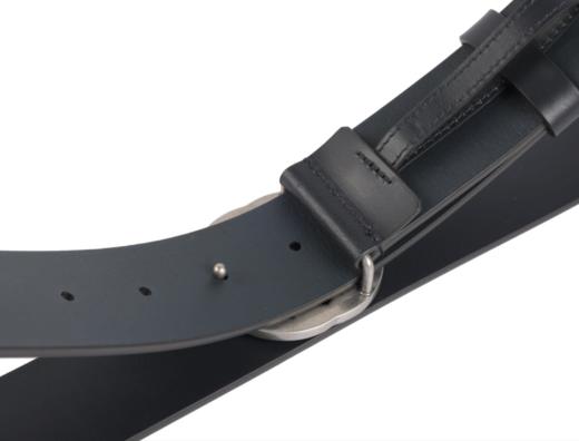 【新品到仓特惠秒】Gucci 古驰 男士经典双G磨砂银色扣头真皮腰带 11735 商品图5