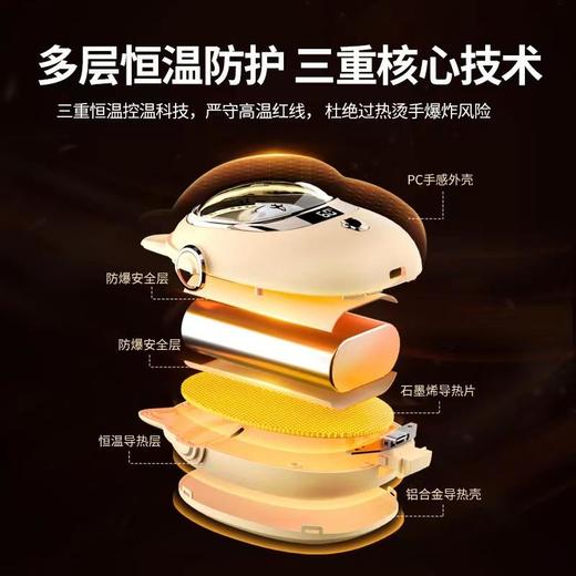 网红新款暖手宝充电宝二合一usb便携迷你卡通暖手宝充电式 商品图2